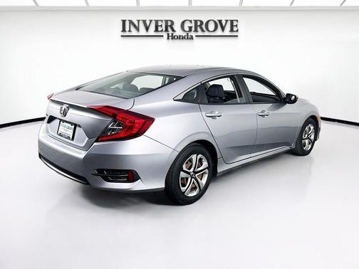 Lunar Silver Metallic 2016 Honda Civic LX