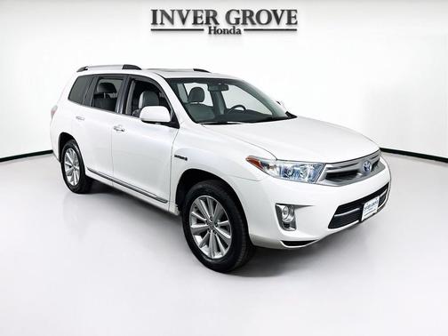 Blizzard Pearl 2013 Toyota Highlander Hybrid Limited