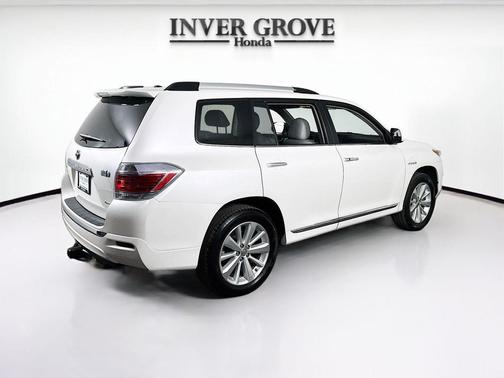 Blizzard Pearl 2013 Toyota Highlander Hybrid Limited