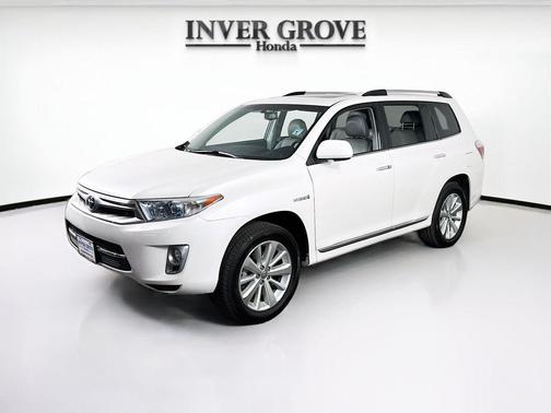 Blizzard Pearl 2013 Toyota Highlander Hybrid Limited