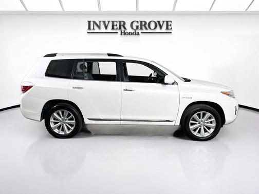 Blizzard Pearl 2013 Toyota Highlander Hybrid Limited