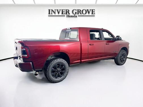 Delmonico Red Pearlcoat 2020 RAM 3500 Big Horn Mega Cab 4x4 6'4' Box