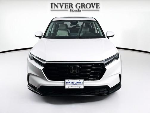 PLATINUM WHITE 2026 Honda CR-V EX AWD