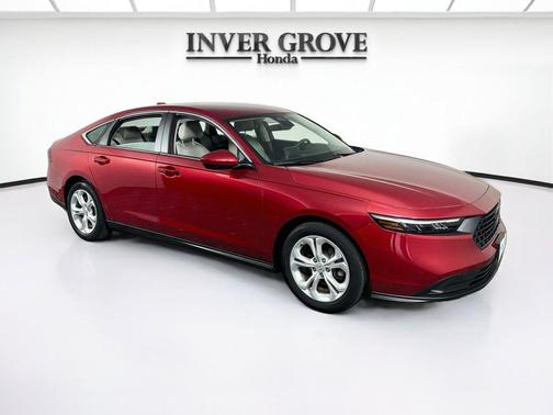 RADIANT RED 2024 Honda Accord LX 1.5T