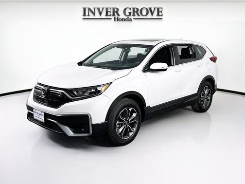 Platinum White Pearl 2021 Honda CR-V AWD EX