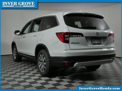 Platinum White Pearl 2022 Honda Pilot AWD EX-L