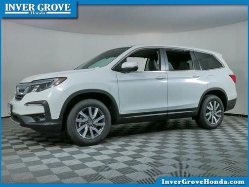 Platinum White Pearl 2022 Honda Pilot AWD EX-L