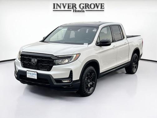 PLATINUM_WHITE 2026 Honda Ridgeline Black