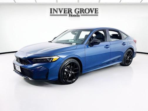 Blue Lagoon Pearl 2026 Honda Civic Hybrid Sport