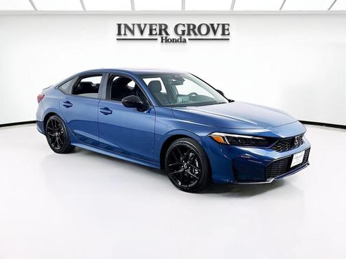 Blue Lagoon Pearl 2026 Honda Civic Hybrid Sport