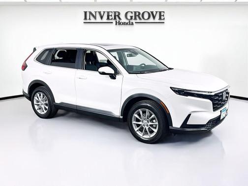 PLATINUM WHITE 2026 Honda CR-V EX AWD