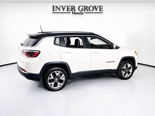 White Clearcoat 2018 Jeep Compass Limited