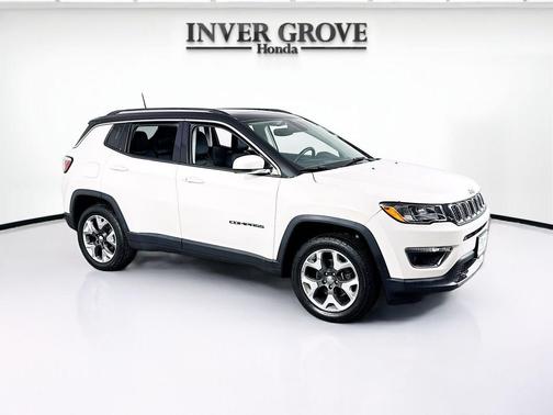 White Clearcoat 2018 Jeep Compass Limited