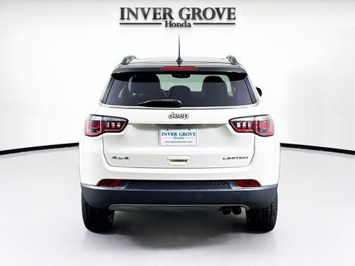 White Clearcoat 2018 Jeep Compass Limited