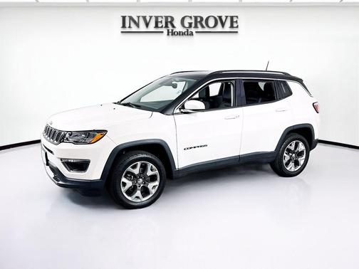 White Clearcoat 2018 Jeep Compass Limited