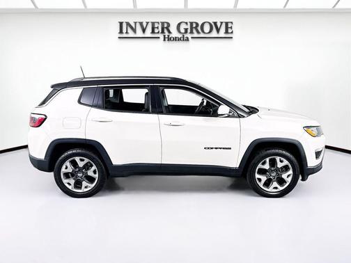 White Clearcoat 2018 Jeep Compass Limited