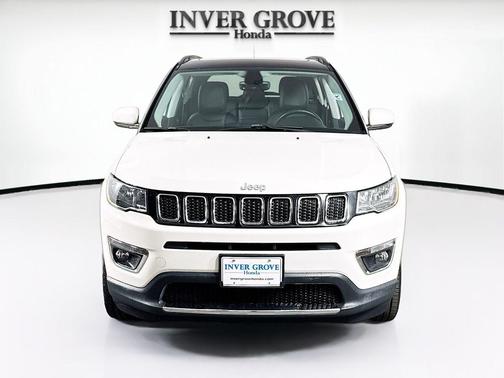 White Clearcoat 2018 Jeep Compass Limited