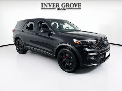 Agate Black Metallic 2022 Ford Explorer ST