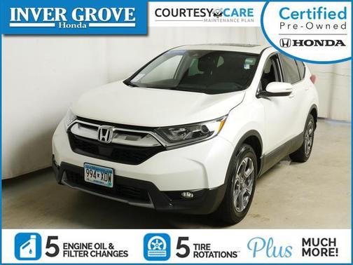 White Diamond Pearl 2017 Honda CR-V EX