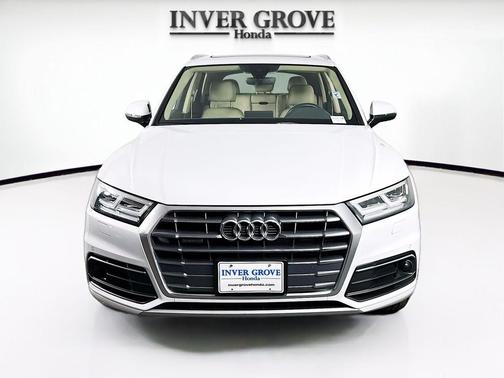 White 2020 Audi Q5 45 Premium Plus