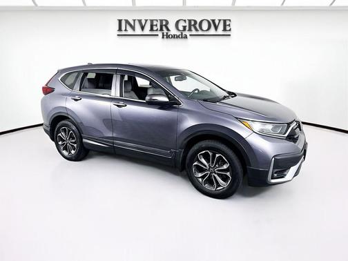 Gray 2020 Honda CR-V AWD EX-L