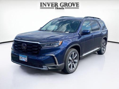 Obsidian Blue Pearl 2025 Honda Pilot Touring 8-Passenger