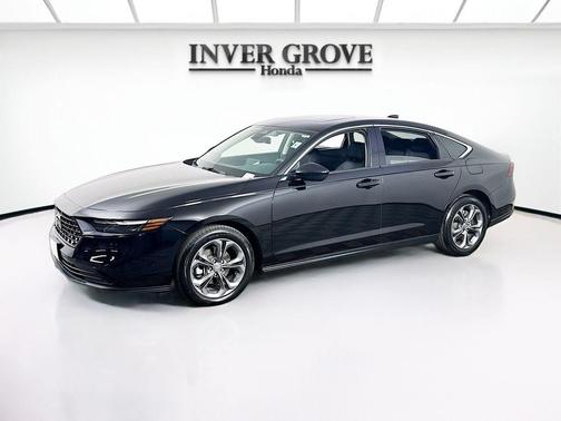 CRYSTAL BLACK 2024 Honda Accord EX
