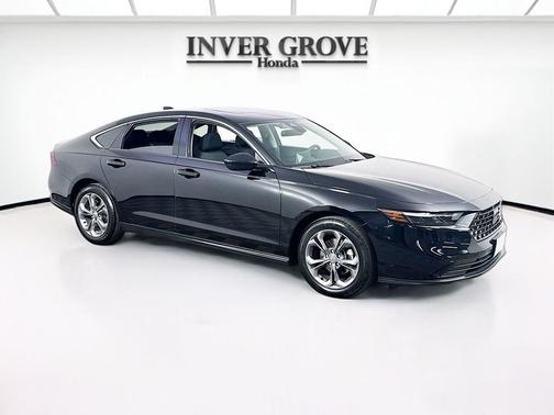 CRYSTAL BLACK 2024 Honda Accord EX