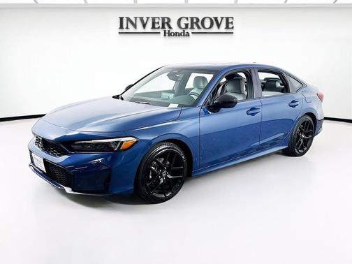 Blue Lagoon Pearl 2026 Honda Civic Hybrid Sport