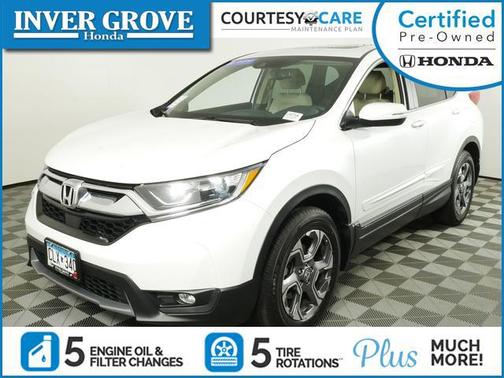 Platinum White Pearl 2019 Honda CR-V EX-L