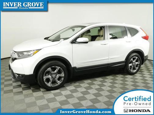 Platinum White Pearl 2019 Honda CR-V EX-L