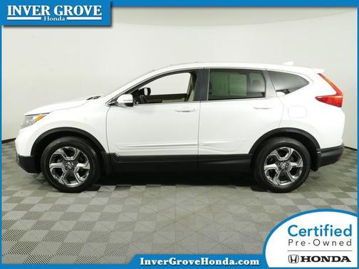 Platinum White Pearl 2019 Honda CR-V EX-L