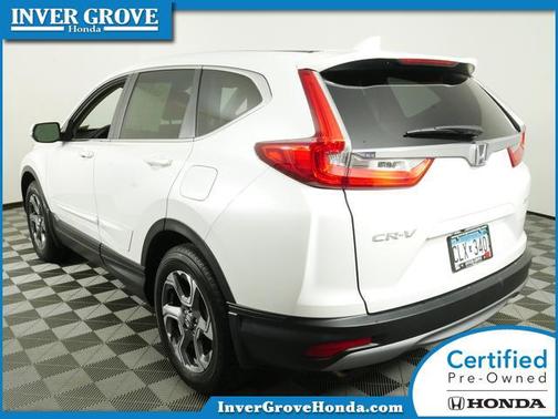 Platinum White Pearl 2019 Honda CR-V EX-L