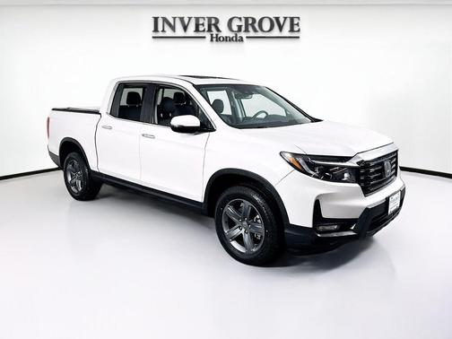 Platinum White Pearl 2022 Honda Ridgeline RTL-E