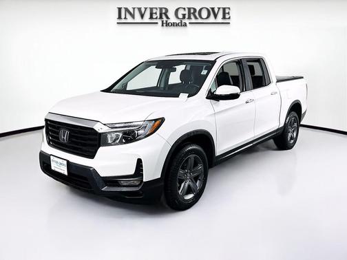 Platinum White Pearl 2022 Honda Ridgeline RTL-E