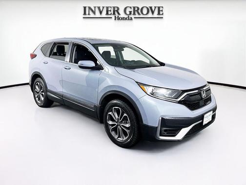 Gray 2021 Honda CR-V AWD EX