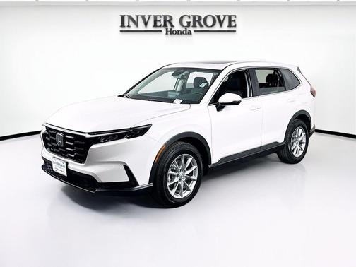 PLATINUM WHITE 2026 Honda CR-V EX AWD