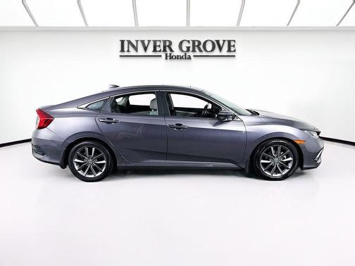 Modern Steel Metallic 2019 Honda Civic EX