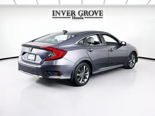 Modern Steel Metallic 2019 Honda Civic EX