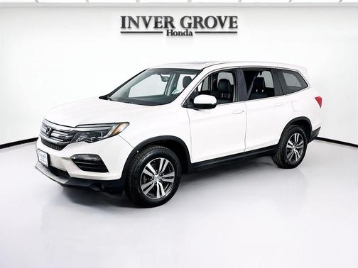 White Diamond Pearl 2017 Honda Pilot EX-L
