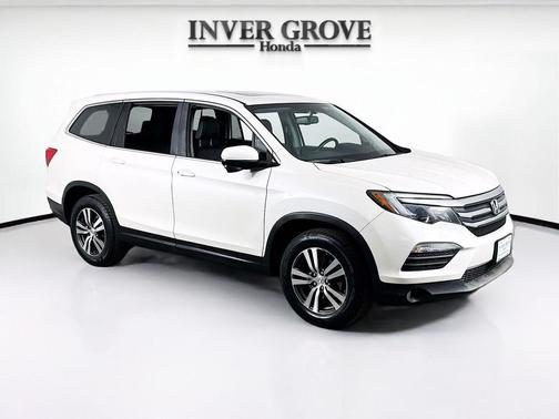 White Diamond Pearl 2017 Honda Pilot EX-L