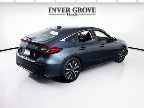 Gray 2022 Honda Civic EX-L