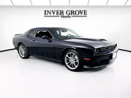 Pitch Black Clearcoat 2022 Dodge Challenger GT