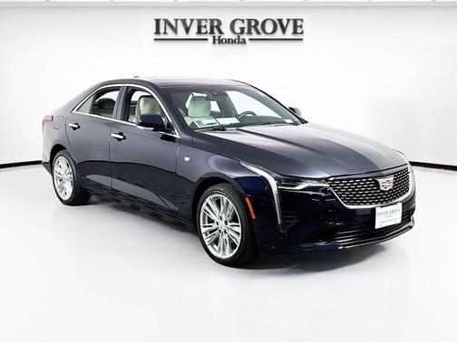 Dark Moon Blue Metallic 2021 Cadillac CT4 Premium Luxury