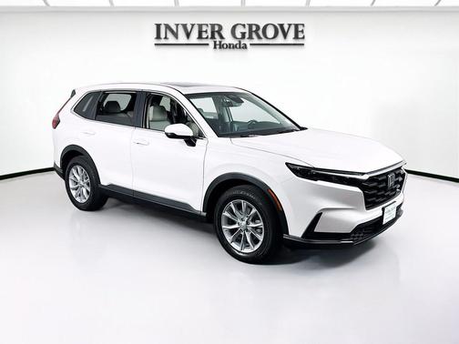 Platinum White Pearl 2024 Honda CR-V EX-L AWD