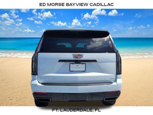 Vibrant White Tricoat 2026 Cadillac Escalade Sport