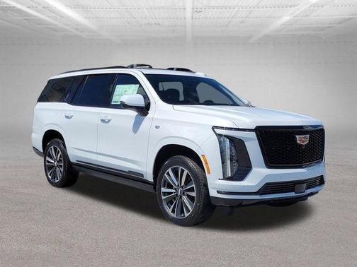 Vibrant White Tricoat 2026 Cadillac Escalade Sport