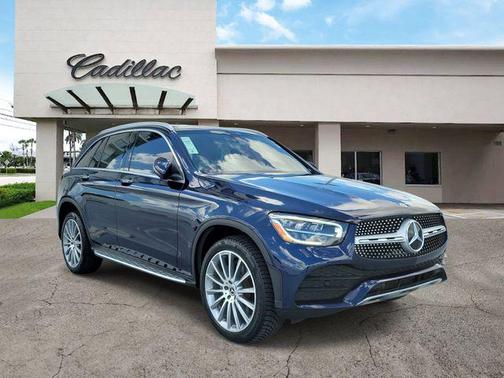 Blue 2021 Mercedes-Benz GLC 300 Base