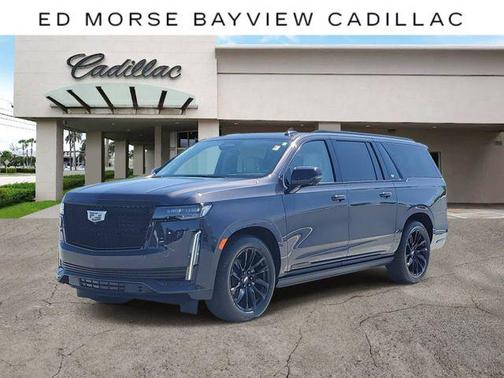 Galactic Gray Metallic 2023 Cadillac Escalade ESV Sport Platinum