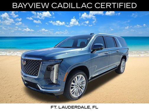 Deep Sea Metallic 2026 Cadillac Escalade ESV Luxury